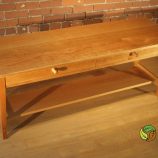 Shaker-coffe-table-with-two-drawers-cherry-Emmanuel-Peluchon-cabinet-maker